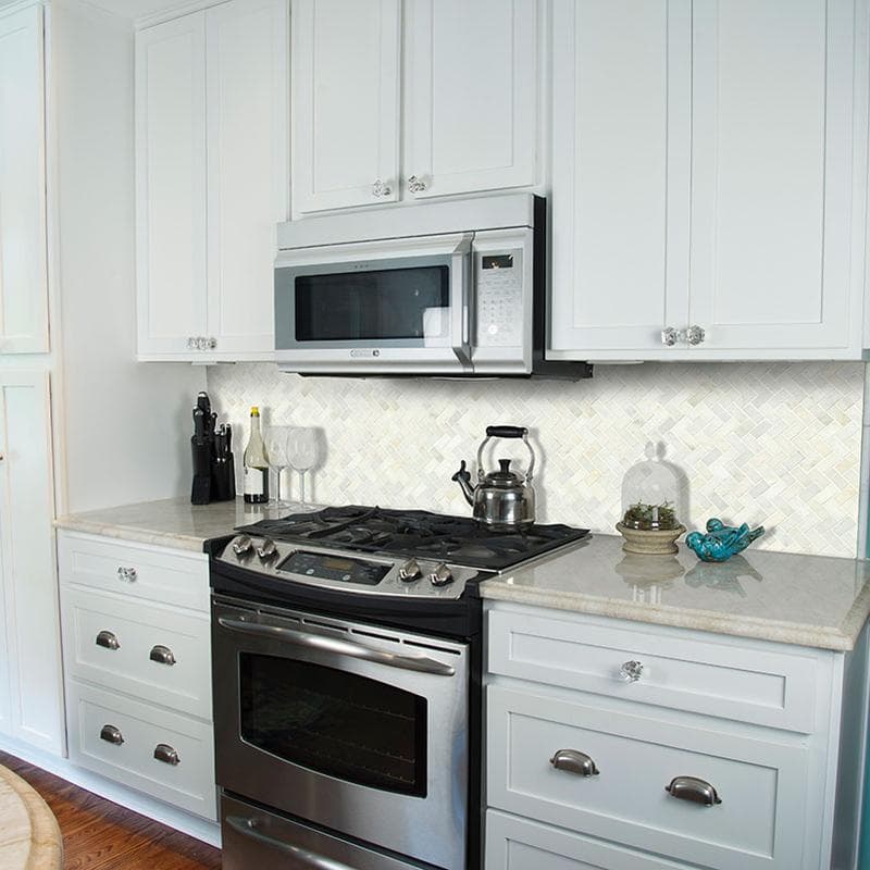 MSI Greecian White Herringbone Mosaic - Image 5