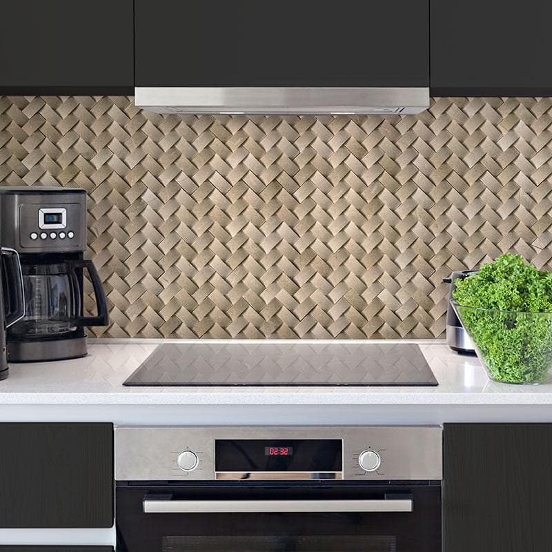 MSI Crema Herringbone Arched Mosaic - Image 6