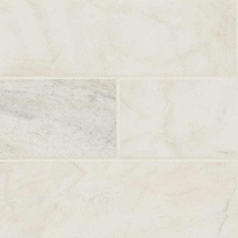 MSI Arabescato Venato White 4x12 Honed - Image 1