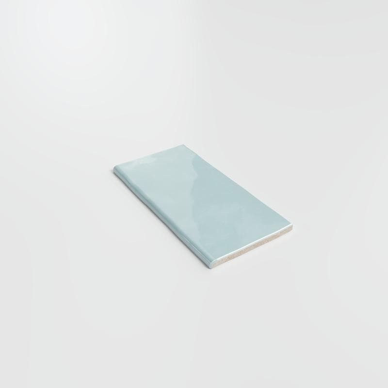 Maiolica Aqua 3x6 Single Bullnose - Image 2