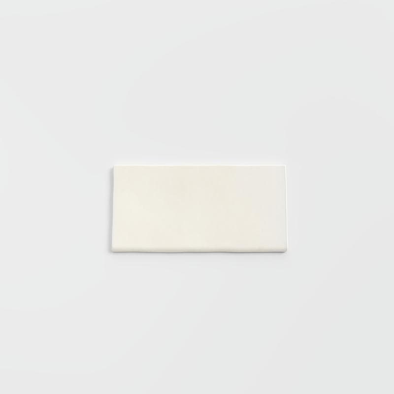 Maiolica Biscuit 3x6 Single Bullnose - Image 1