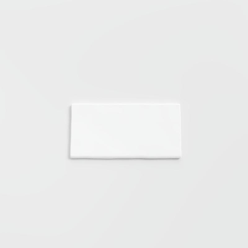 Maiolica White 3x6 Single Bullnose - Image 1