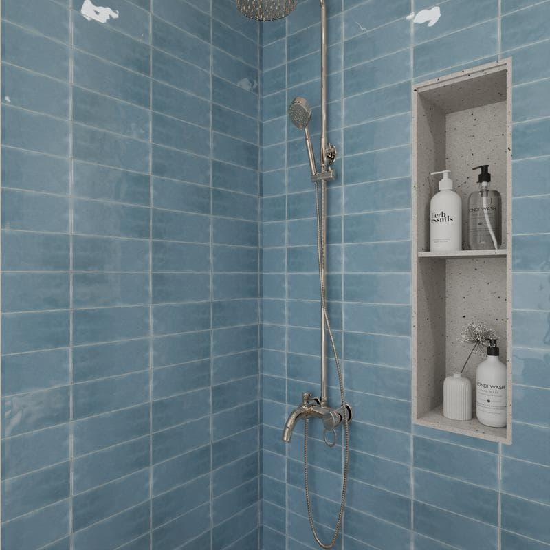 Maiolica Bright Blue Steel 4x10 - Image 7