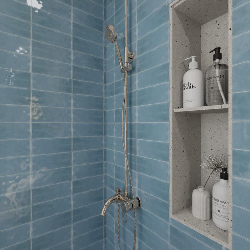 Maiolica Bright Blue Steel 4x10 - Image 9