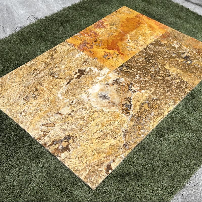 Autumn Leaves Split Face 6x24 Ledger Panel Flats - Image 8