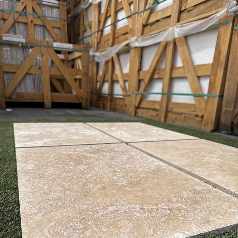 Cordoba Cream Split Face 6x24 Ledger Panel Flats - Image 2