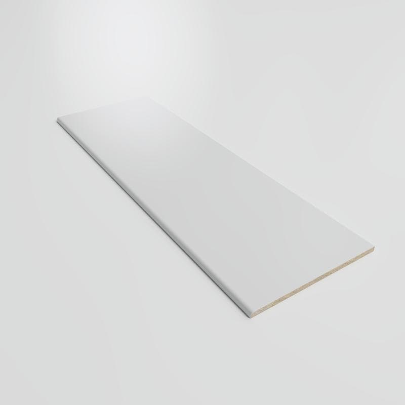 Color Collection Matte Tender Gray 3x12 Single Bullnose - Image 2