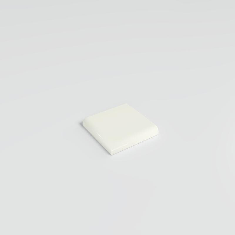 Color Collection Bright Biscuit 2x2 Single Bullnose Corner - Image 2