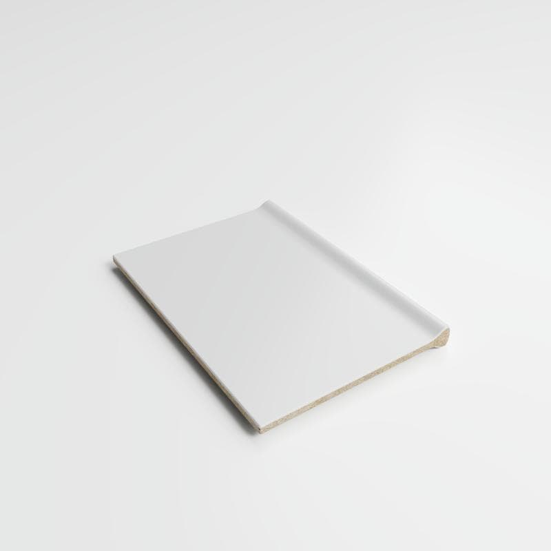 Color Collection Matte Tender Gray 4-1/4 x 6 RC Corner - Image 2