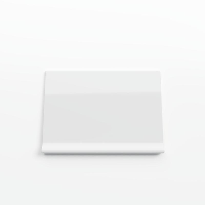 Color Collection Bright Tender Gray 4-1/4 x 6 RC Corner - Image 1