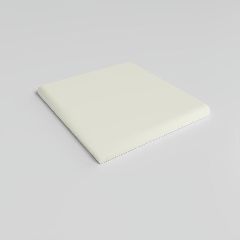Color Collection Bright Biscuit 6x6 Single Bullnose Corner - Image 2