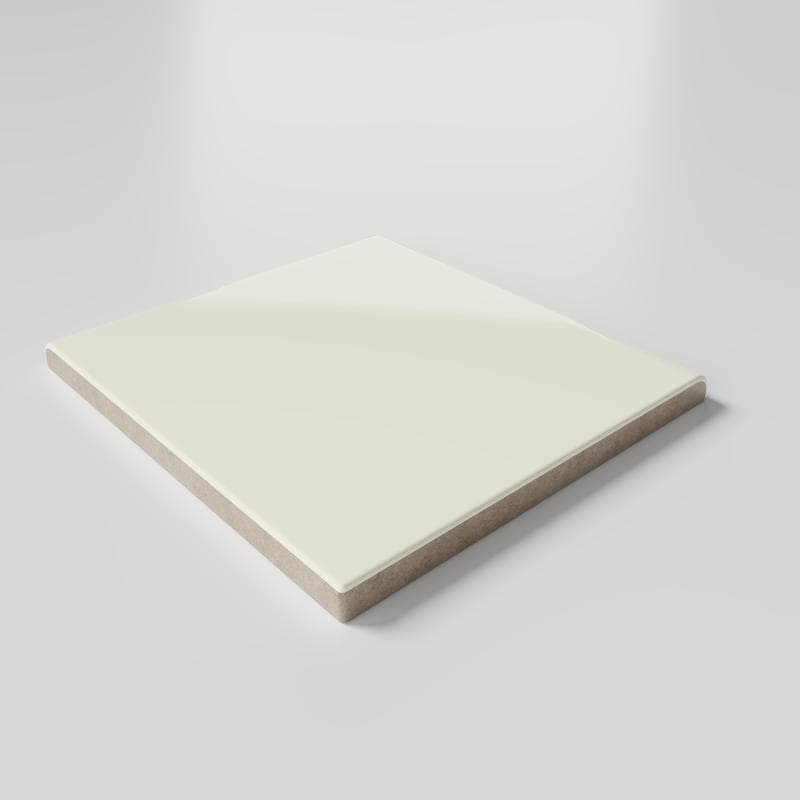 Color Collection Bright Biscuit 6x6 Single Bullnose Corner - Image 3