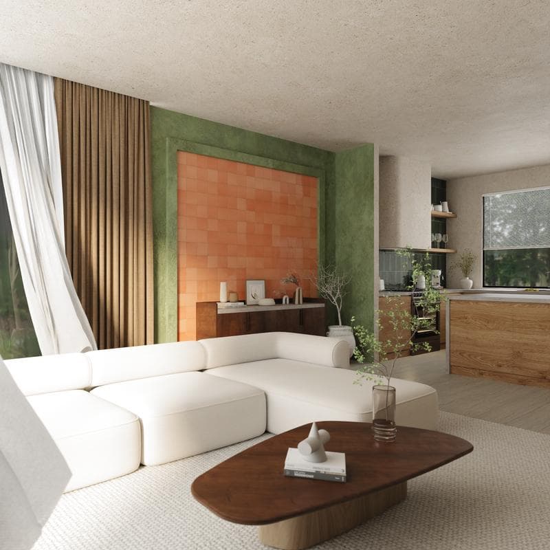 St Tropez Coral 5x5 - Image 17