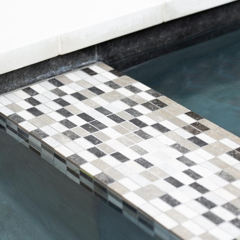 Aquabella Stone Age Obsidian 6x24 Porcelain Field Tile - Image 17