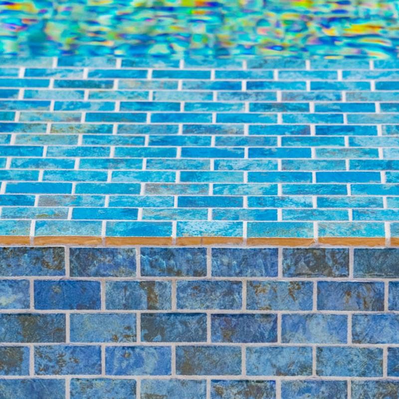Aquabella Lakes Tahoe 1x2 Porcelain Mosaic 12"x12" Pool Tile - Image 21