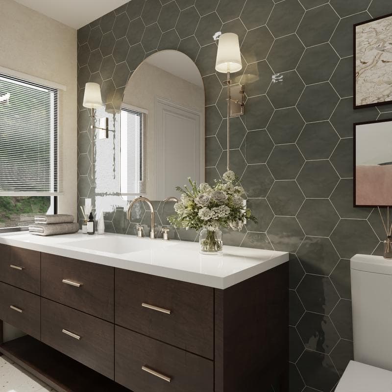 Maiolica Hexagon 7x8 Taupe - Image 10