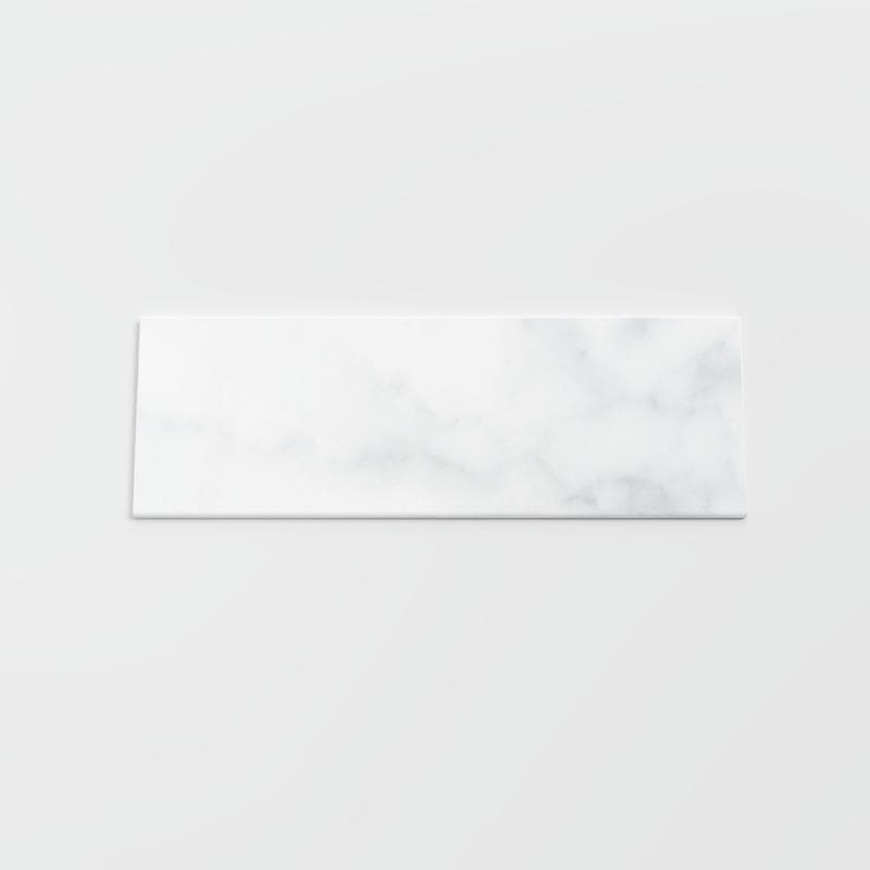 Statuary Wall Bright 6x18 Bullnose - Image 1