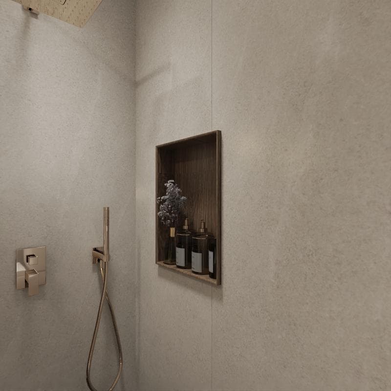 XL Slabs Riviere 48x110 Rectified Riviere Rigato Gris - Image 9