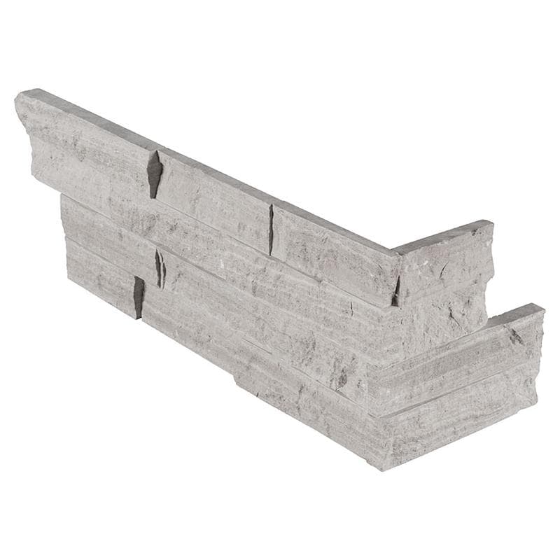 MSI Gray Oak Splitface Ledger Corner - Image 1