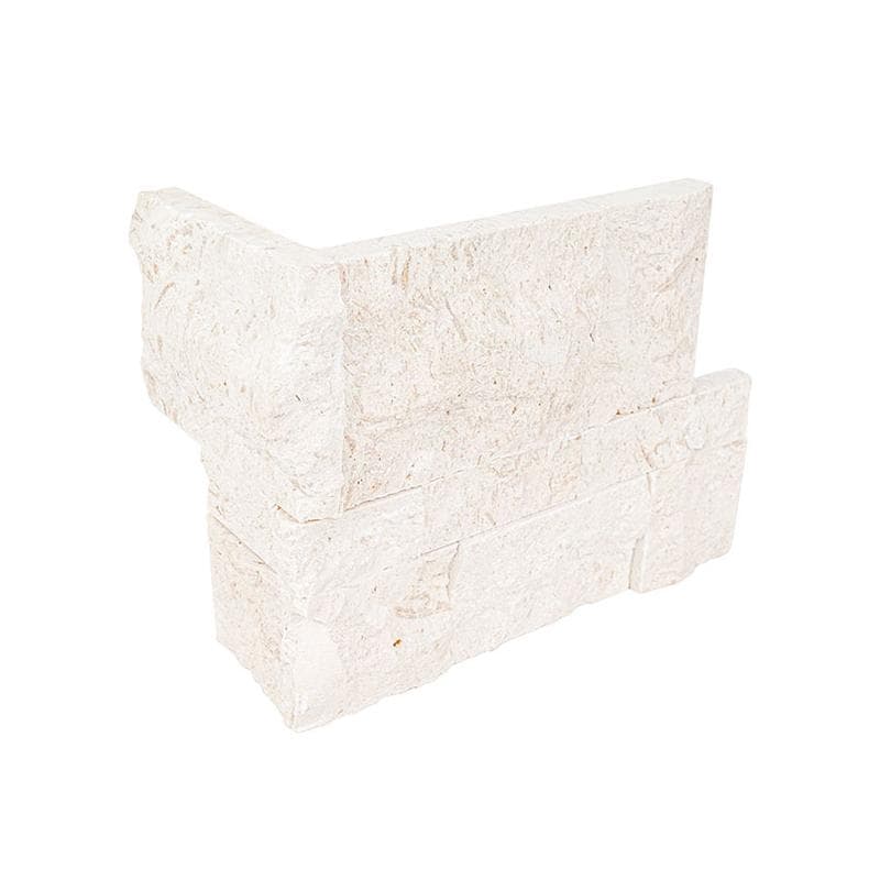MSI Mayra White Limestone Corner - Image 1