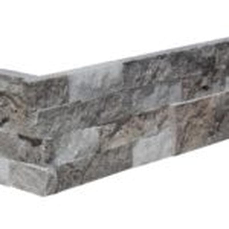 White Carrera Splitface Split Face 6x24 Ledger Panel Flats - Image 7
