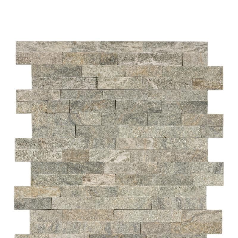 Green Quartz Split Face 6x24 Ledger Panel Flats - Image 1