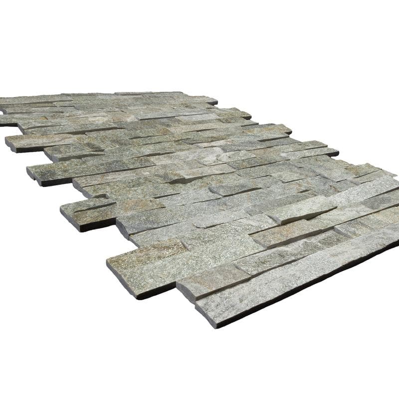 Green Quartz Split Face 6x24 Ledger Panel Flats - Image 2