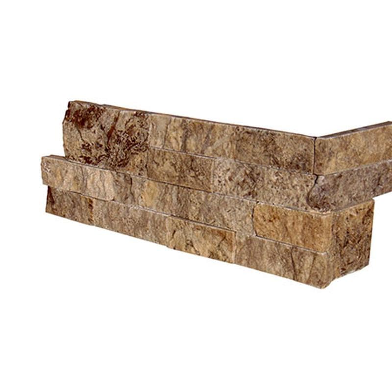 Silver Travertine Split Face 6x24 Ledger Panel Flats - Image 10