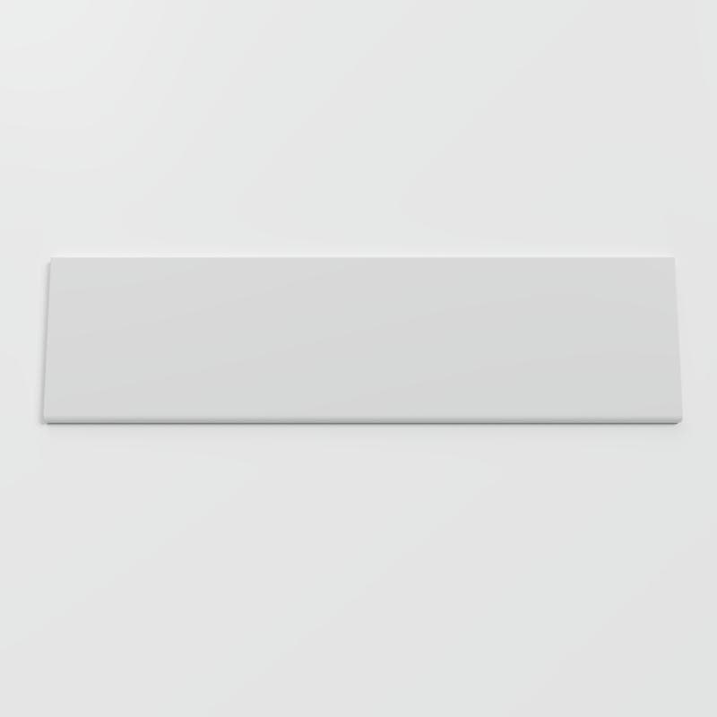 Color Collection Matte Tender Gray 4-1/4 x 16 Single Bullnose - Image 1