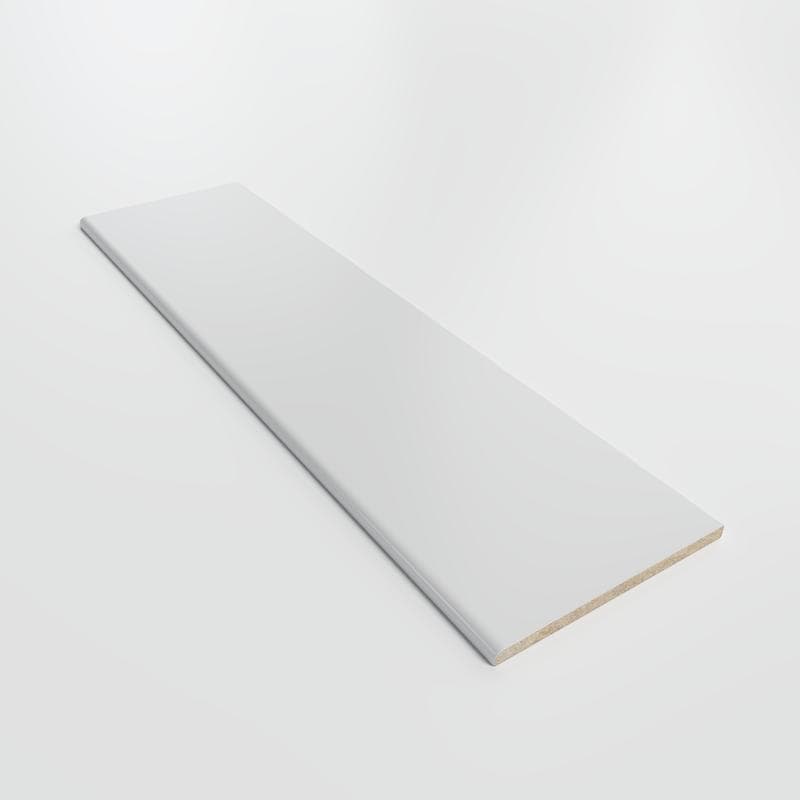 Color Collection Matte Tender Gray 4-1/4 x 16 Single Bullnose - Image 2