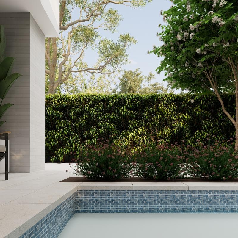 Aquabella Pinnacle Denali 1x2 Porcelain Mosaic 12"x12" Pool Tile - Image 6
