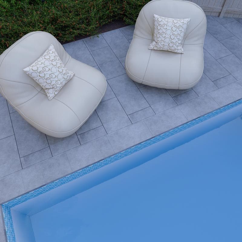 Aquabella North Seas Baltic 1x2 Glass Mosaic 12"x12" Pool Tile (NS-1217) - Image 5