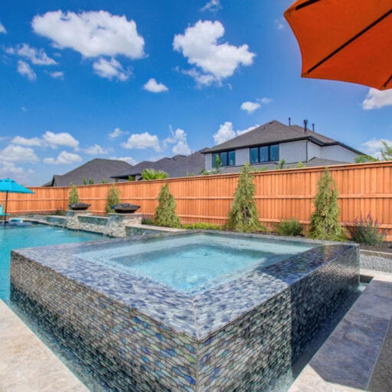 Aquabella Aloha Kona Full Hex Glass Mosaic 12"x12" Pool Tile - Image 2