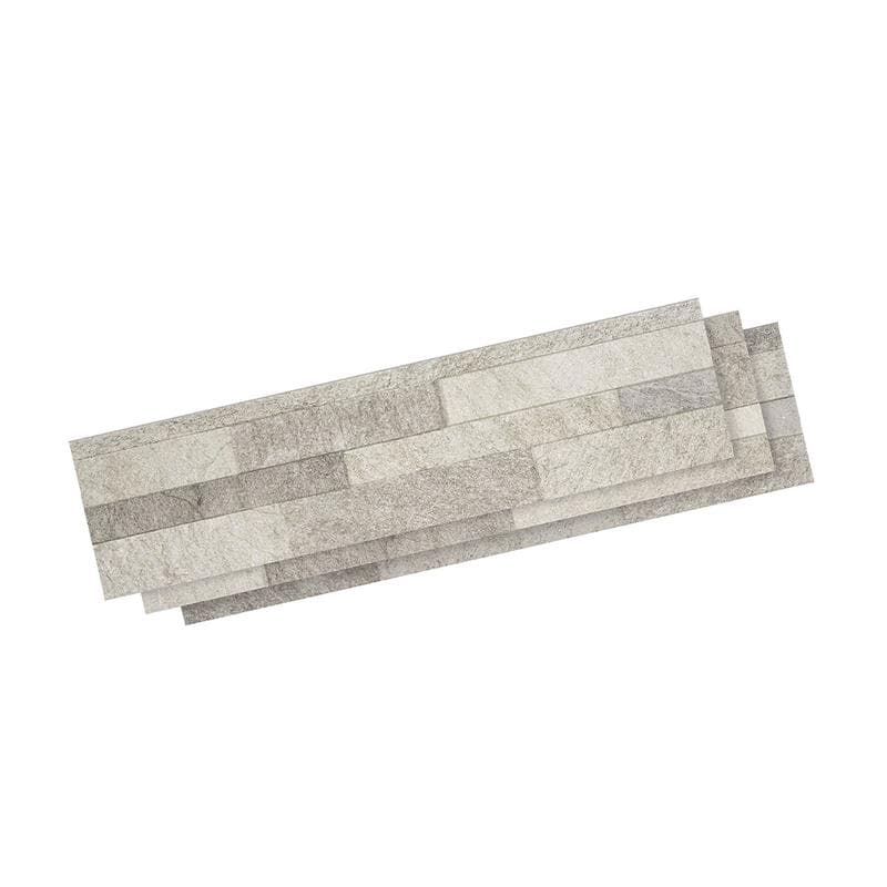 Aquabella Petra White 6x24 Porcelain Ledger - Image 1