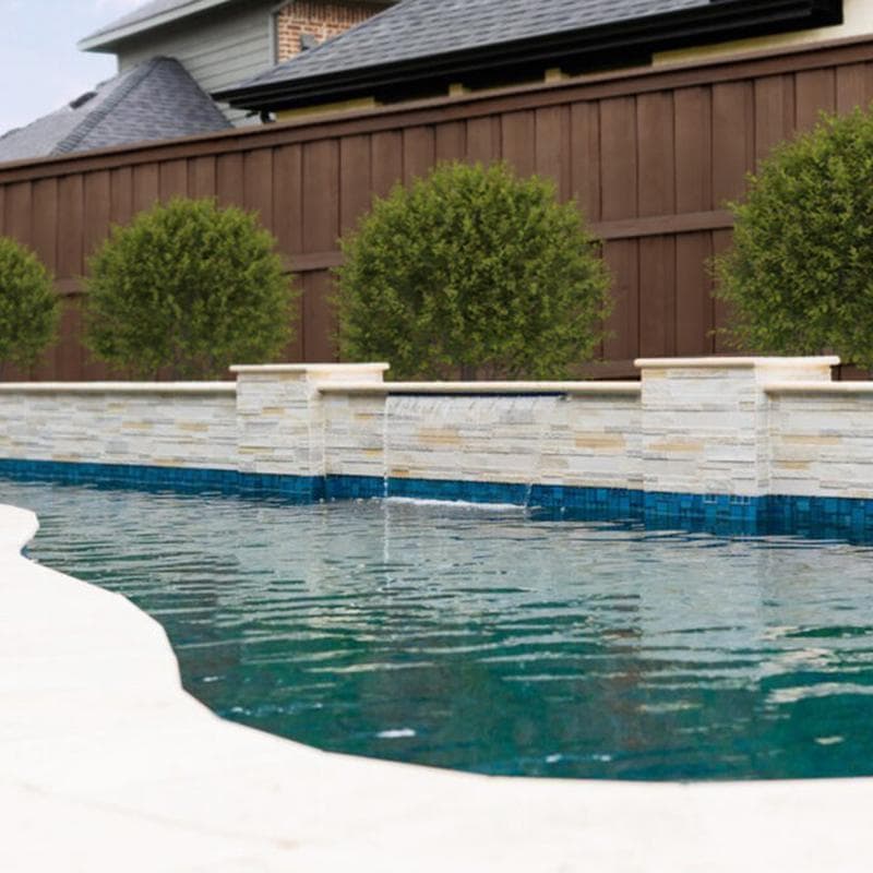 Aquabella Monet Impression Block Random Glass Mosaic 12"x12" Pool Tile (MS-880) - Image 5
