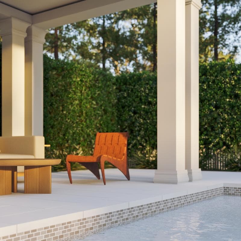 Aquabella Beachfront Laguna 1x2 Porcelain Mosaic 12"x12" Pool Tile - Image 6