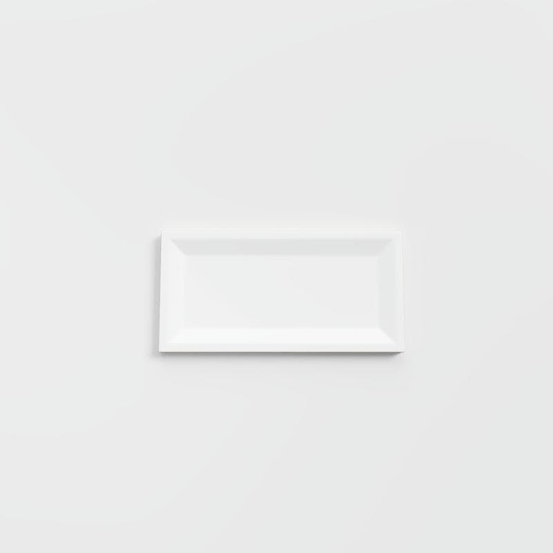 Color Collection Textures BG White Ice Rev. Beveled 3x6 - Image 1