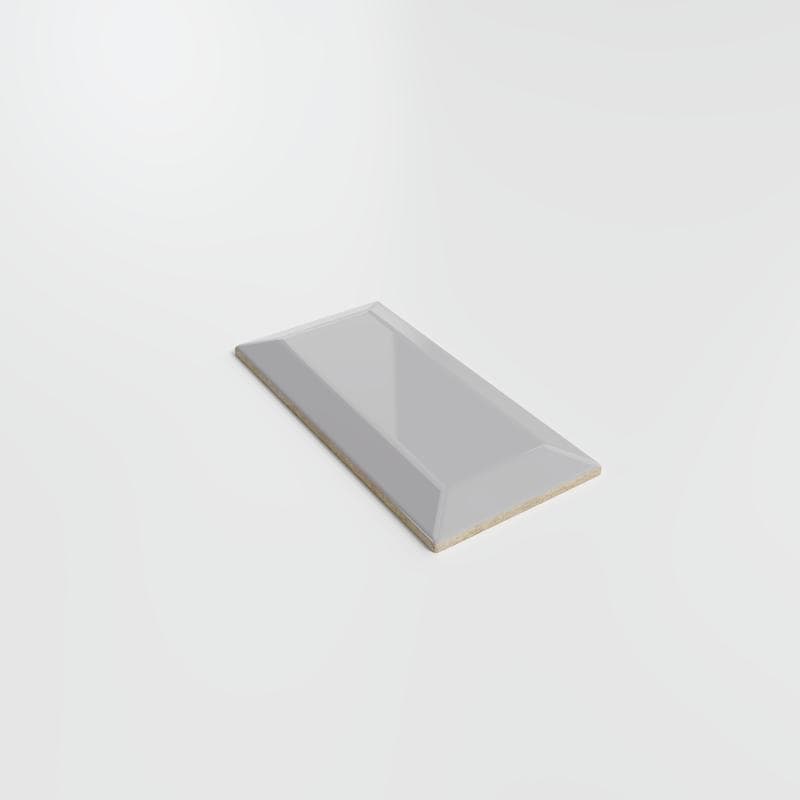 Color Collection Textures BG Tender Gray 3x6 Beveled - Image 2