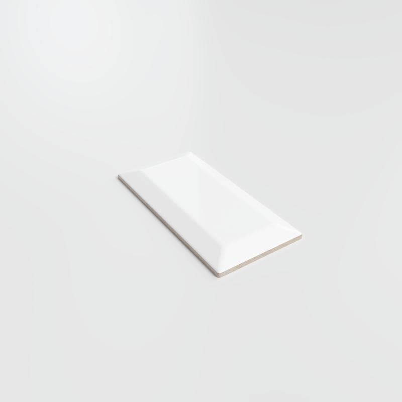 Color Collection Textures BG White Ice 3x6 Beveled - Image 2