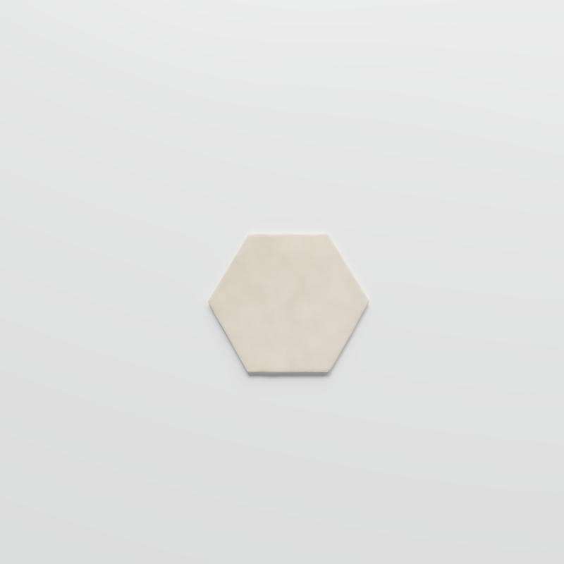 Maiolica Hexagon 7x8 Biscuit - Image 3