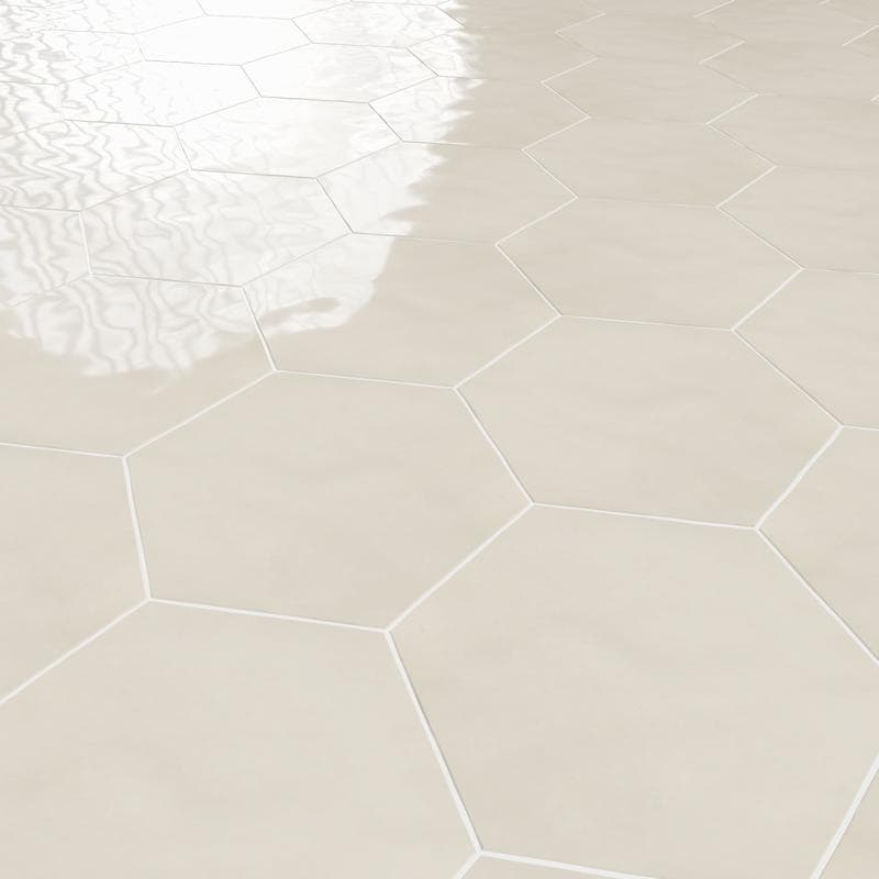 Maiolica Hexagon 7x8 Biscuit - Image 5