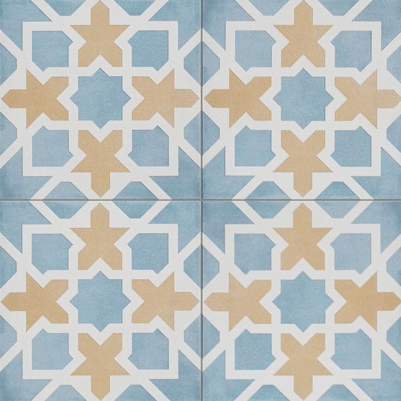 Maiolica Floor Maiolica Pattern Coto 8x8 - Image 1