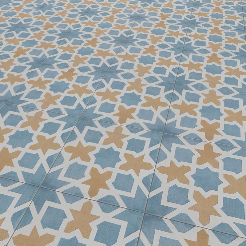 Maiolica Floor Maiolica Pattern Coto 8x8 - Image 5
