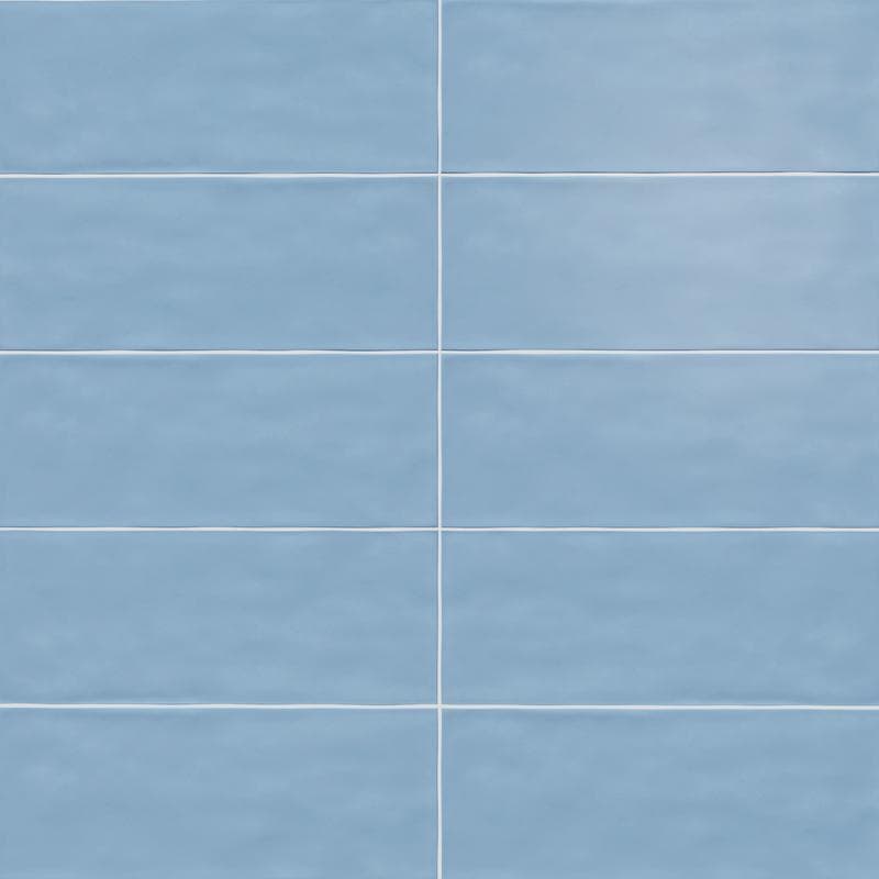Maiolica Matte Blue Steel 4x10 - Image 1