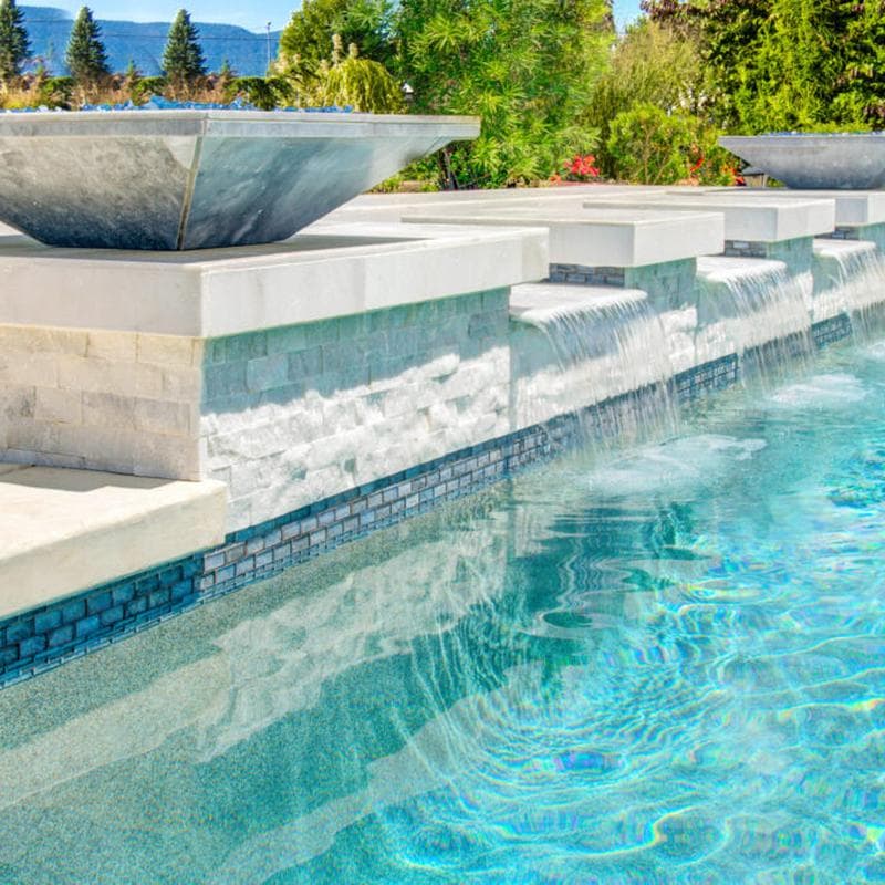Aquabella Manhattan Union Square 1x2 Glass Mosaic 12"x12" Pool Tile - Image 9