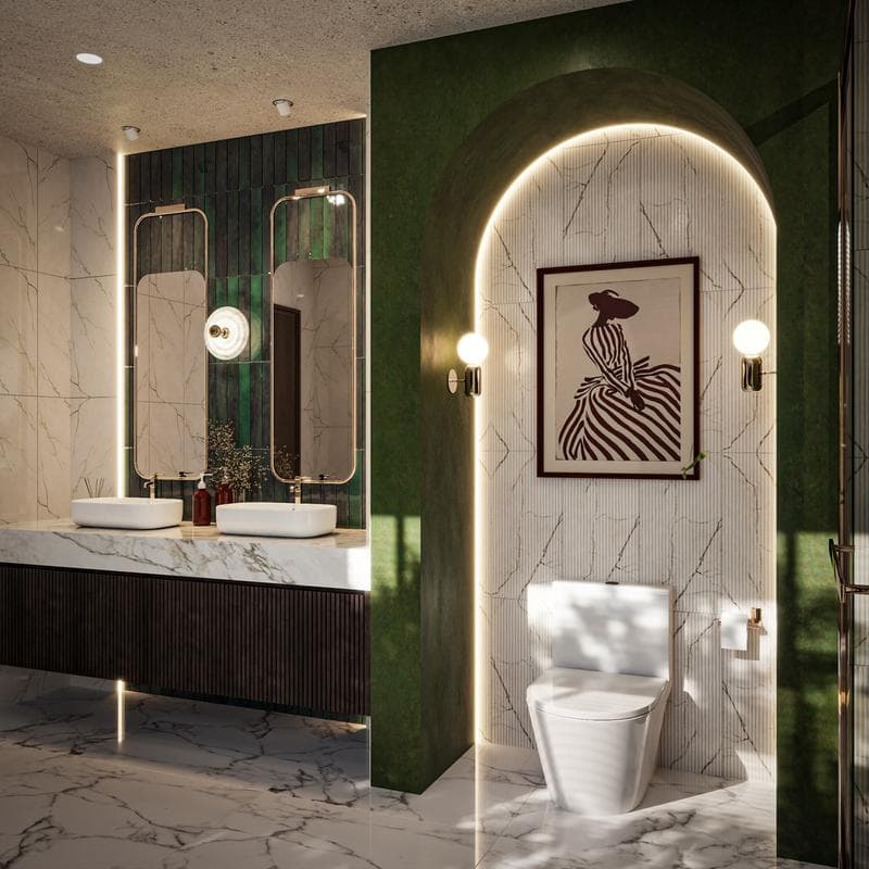 Marble Lincoln White Suite 12x24 R - Image 13